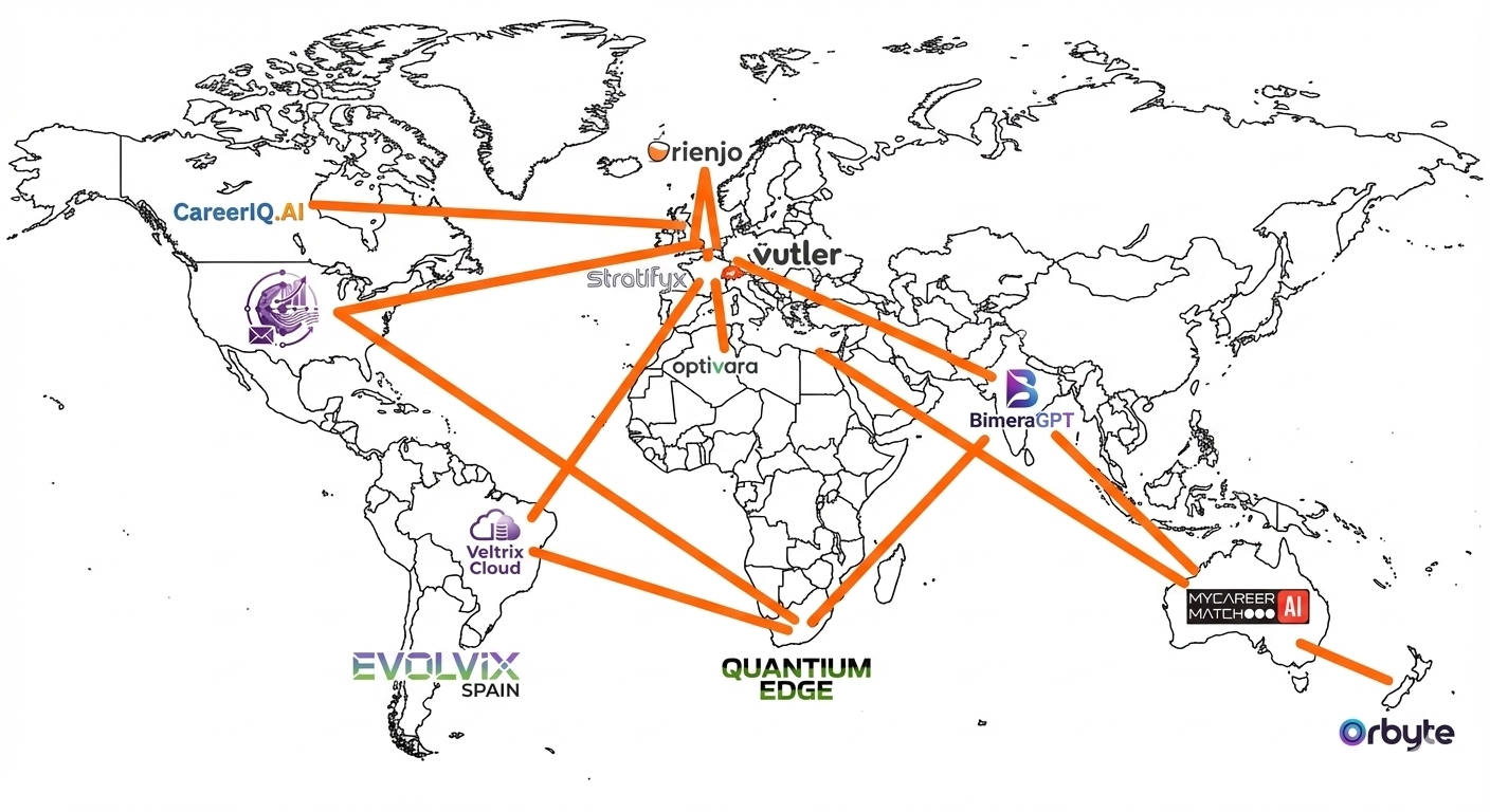 Projects Delivered Map